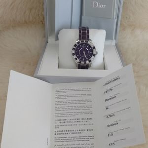 Christian Dior lady diamond automatica watch